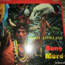 Discos de vinilo: BENY MORE - MAGIA ANTILLANA LP - ORIGINAL U.S.A. PROMOCIONAL - ARCANO RECORDS 1964 - STEREO -. Lote 324831793