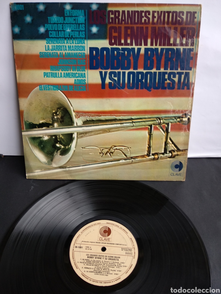 Discos de vinilo: *BOBBY BYRNE, &Eacute;XITOS DE GLENN MILLER, SPAIN HISPAVOX, 1967 - Foto 3