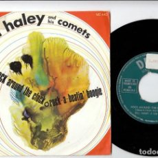 Discos de vinilo: BILL HALEY & HIS COMETS: ROCK & ROLL PROMO LABEL DECCA-ORIGINAL 45 SPAIN!!
