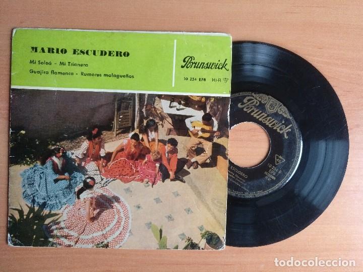 Discos de vinilo: MARIO ESCUDERO EP MI SOLEA - Foto 1