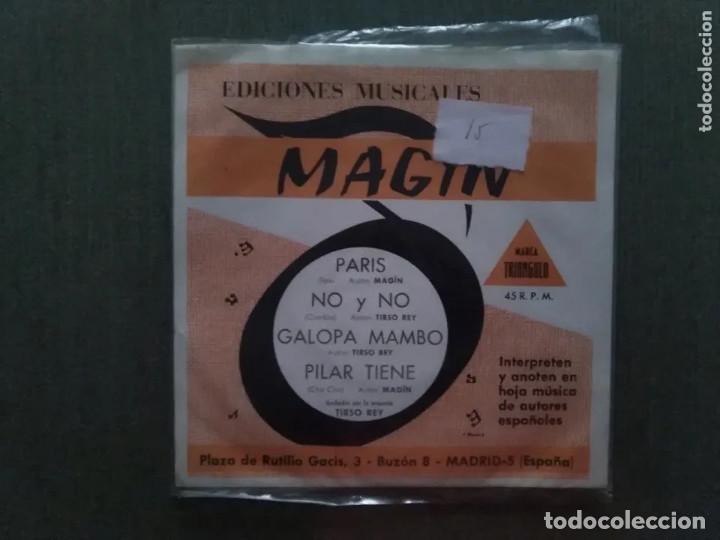 Discos de vinilo: SINGLE ORQUESTA TIRSO REY - Foto 1