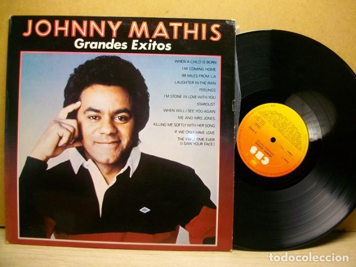 Discos de vinilo: Johnny Mathis &ndash; Grandes &Eacute;xitos LP - Foto 1