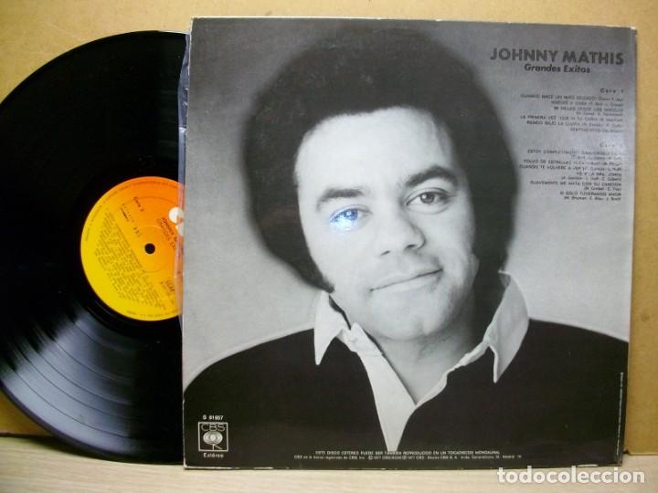 Discos de vinilo: Johnny Mathis &ndash; Grandes &Eacute;xitos LP - Foto 2