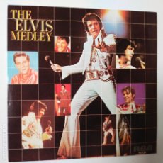 Discos de vinilo: ELVIS PRESLEY- THE ELVIS MEDLEY-- SPAIN SINGLE 1982- VINILO COMO NUEVO.. Lote 324889163