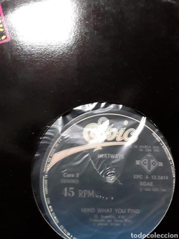Discos de vinilo: Heatwave &lrm;&ndash; Lettin It Loose - Foto 2