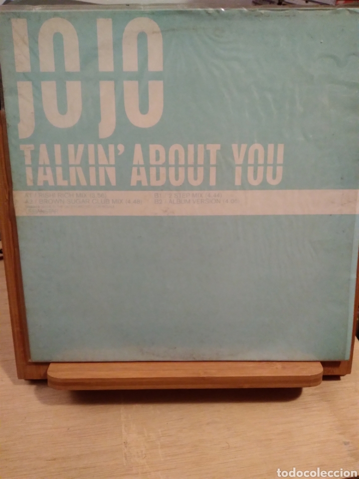 Discos de vinilo: JO JO - TALKIN ABOUT YOU - UK.01 - Foto 1