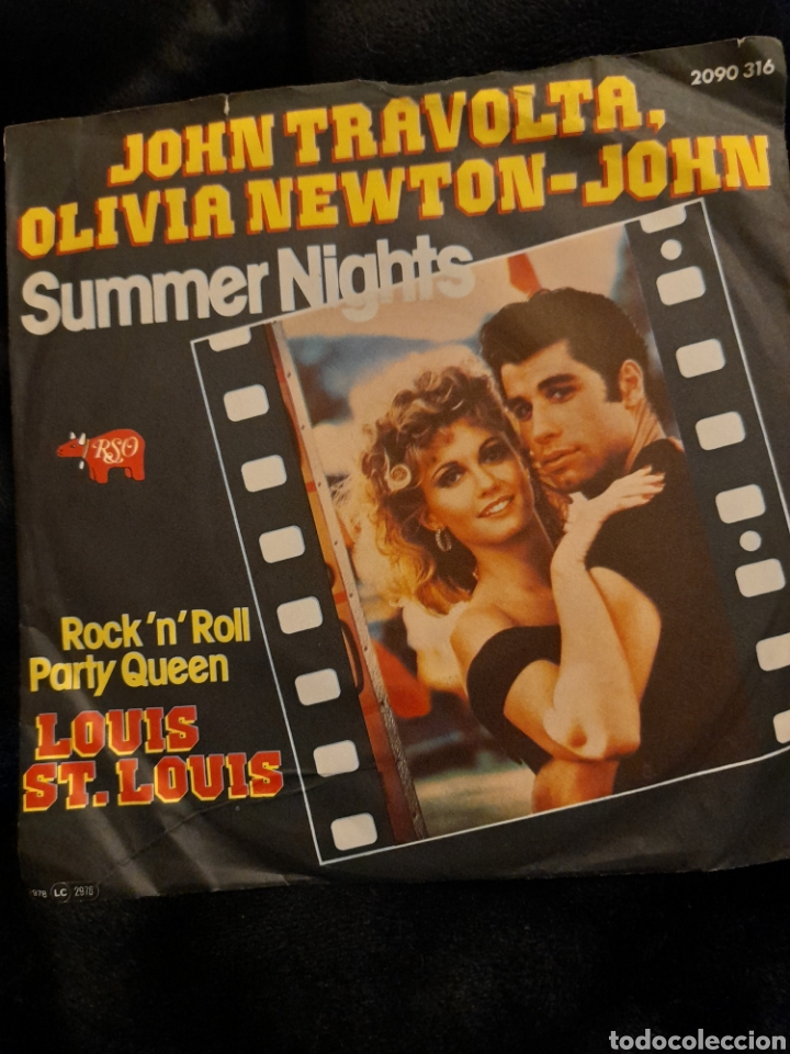 Discos de vinilo: Vinilo, John Travolta y Olivia Newton John - Foto 2