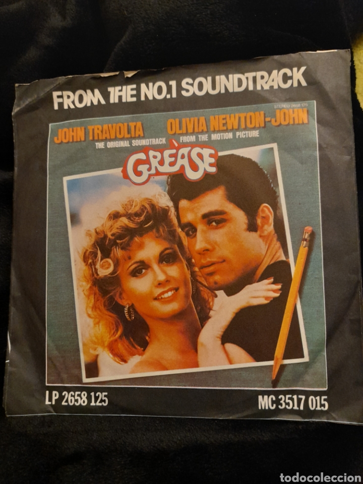 Discos de vinilo: Vinilo, John Travolta y Olivia Newton John - Foto 1