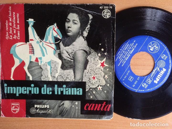 Discos de vinilo: IMPERIO DE TRIANA EP CANTA - Foto 1