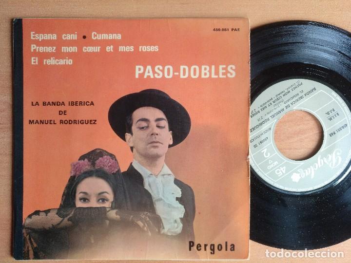 Discos de vinilo: PASO-DOBLES MANUEL RODRIGUEZ EP FRANCIA - Foto 1