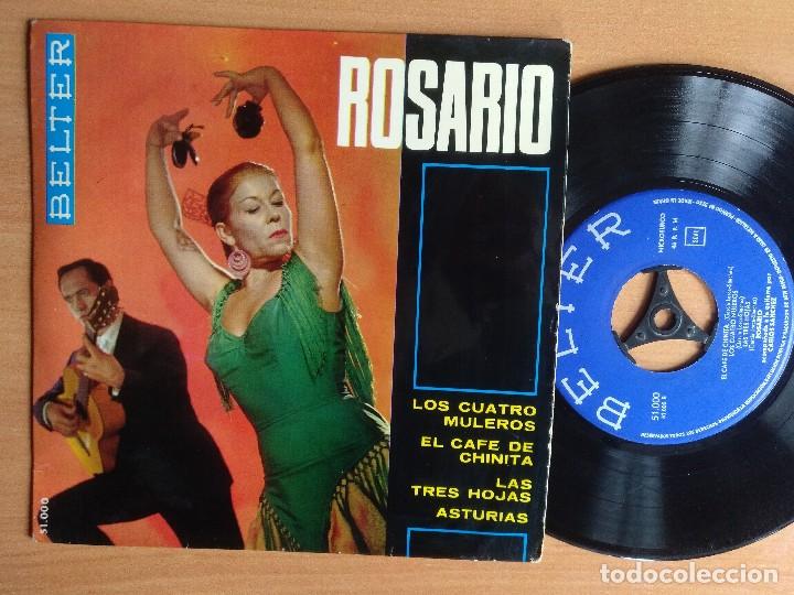 Discos de vinilo: ROSARIO LOS CUATRO MULEROS EP - Foto 1