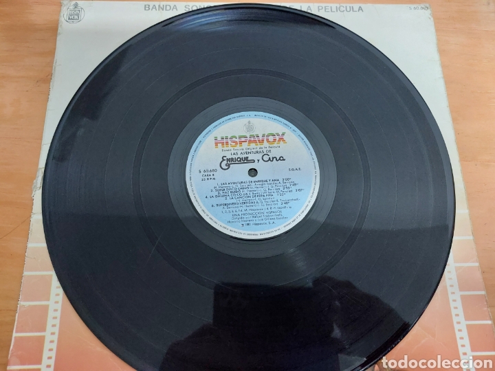 Discos de vinilo: LP las Aventuras de Enrique y Ana - Foto 2