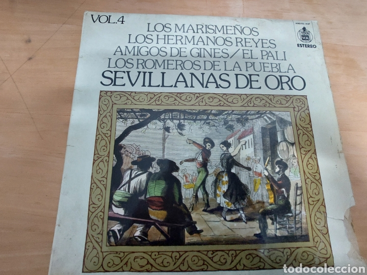 Discos de vinilo: LP Sevillanas de Oro - Foto 1
