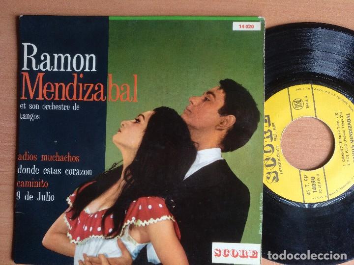 Discos de vinilo: RAMON MENDIZABAL EP FRANCIA - Foto 1