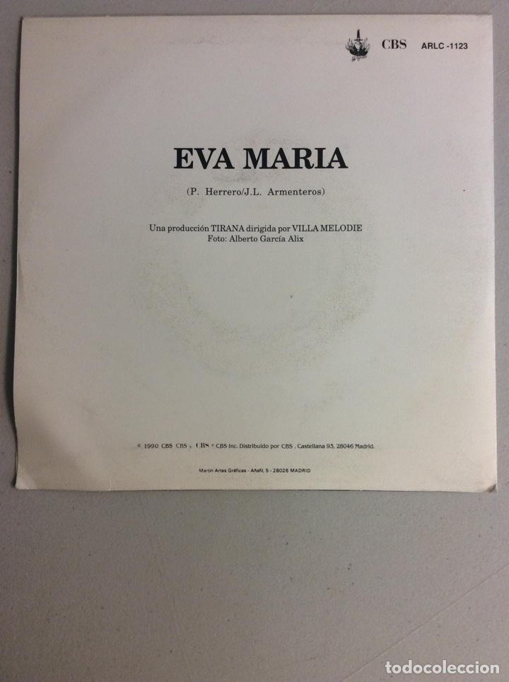 Discos de vinilo: Commando. Eva Mar&iacute;a. - Foto 2