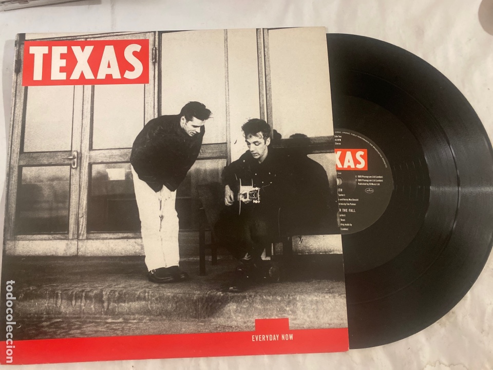 Discos de vinilo: TEXAS-EVERYDAY NOW-1989-EXCELENTE ESTADO - Foto 1