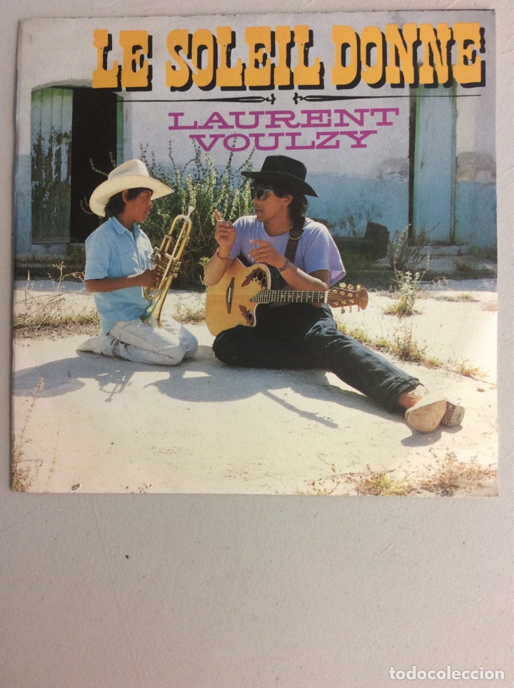Discos de vinilo: Laurent Voulzy. Le soleil donne. - Foto 1