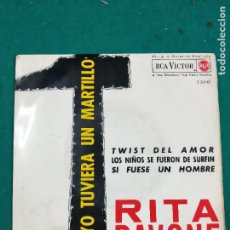 Discos de vinilo: RITA PAVONE. SI YO TUVIERA UN MARTILLO + 3. EP RCA VICTOR 1964.