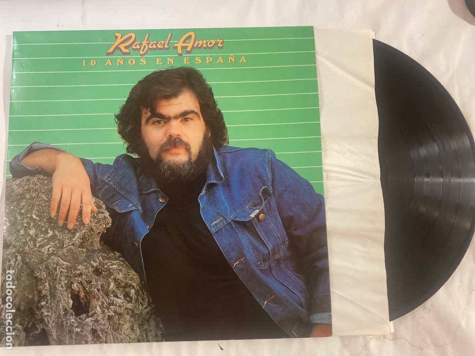 Dischi in vinile: RAFAEL AMOR-10 A&Ntilde;OS EN ESPA&Ntilde;A-1986-ESPECTACULAR ESTADO,SIN USO