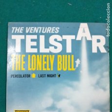 Discos de vinilo: THE VENTURES - TELSTAR + 3 - EP LIBERTY 1963. Lote 324989523