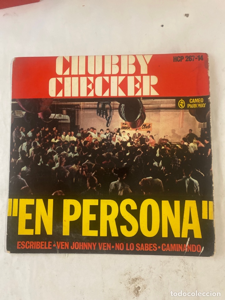 Discos de vinilo: CHUBBY CHECKER-EN PERSONA-1963 - Foto 1