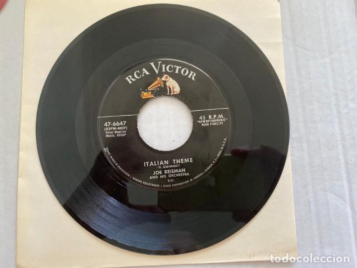 Discos de vinilo: SINGLE JOE REISMAN-ITALIAN THEME - Foto 1