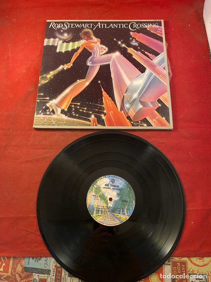 Discos de vinilo: ROD STEWART ATLANTIC CROSSING - Foto 1