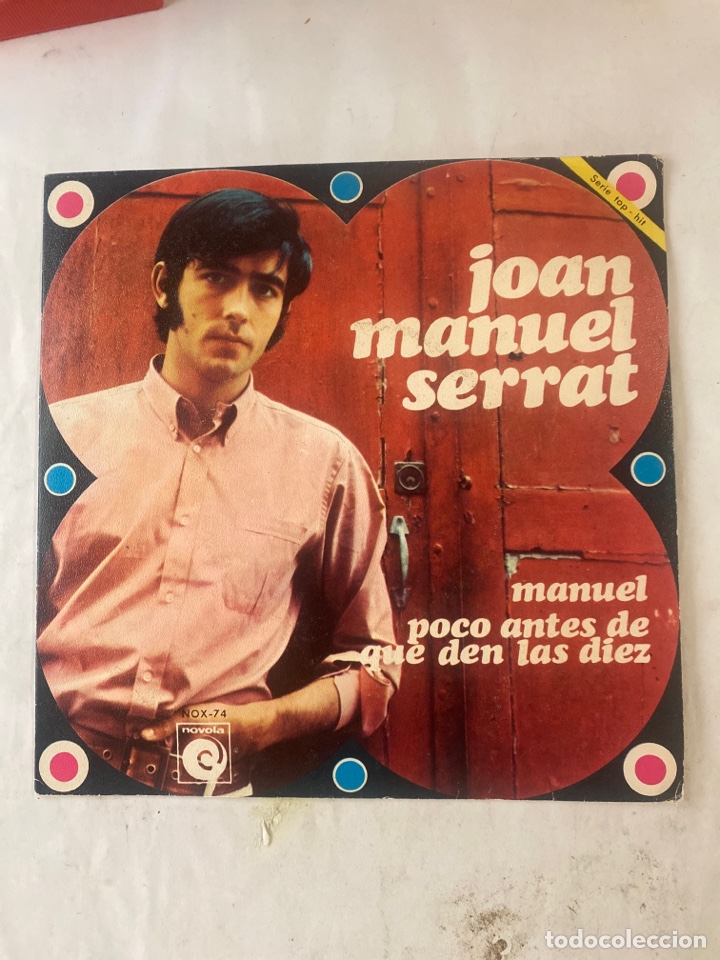 Discos de vinilo: JOAN MANUEL SERRAT-MANUEL-1968-NUEVO!!!! - Foto 1