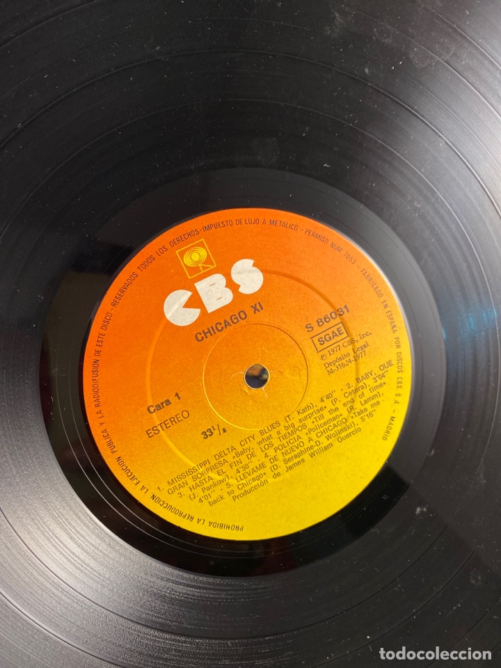 Discos de vinilo: Chicago xi lp vinilo 1977 - Foto 5