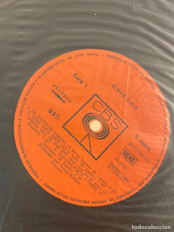 Discos de vinilo: Chicago - Foto 3