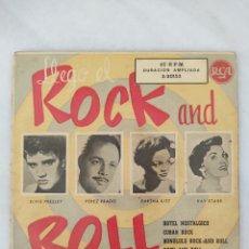 Discos de vinilo: LLEGO EL ROCK AND ROLL RCA EP HOTEL NOSTALGICO