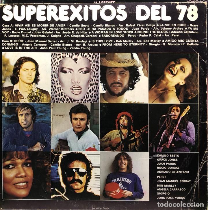 Discos de vinilo: Various &ndash; Super &Eacute;xitos Del 78 - Vinilo, LP, Compilation, Stereo - Foto 2