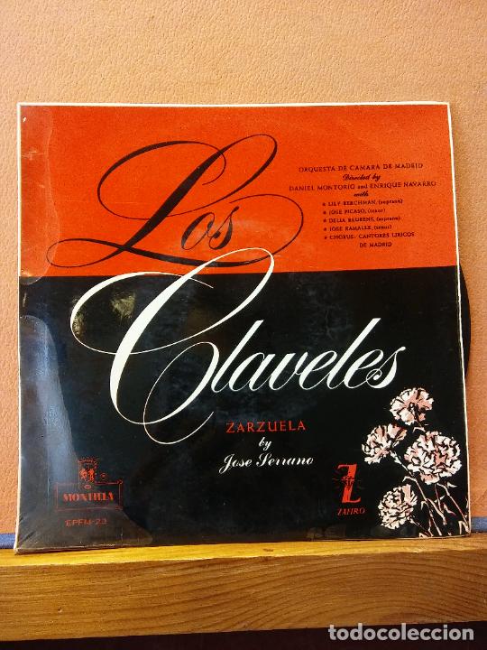 Discos de vinilo: SINGLE. LOS CLAVELES. JOSE SERRANO. - Foto 1