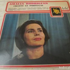 Dischi in vinile: AMALIA RODRIGUES - CHANTE LE PORTUGAL. RARA EDICIÓN FRANCESA FESTIVAL. 1965. EXCELENTE. Lote 325036553