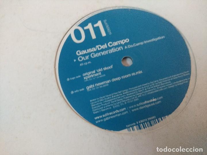 Discos de vinilo: GAUSA/DEL CAMPO/OUR GENERATION/VINILO. - Foto 2