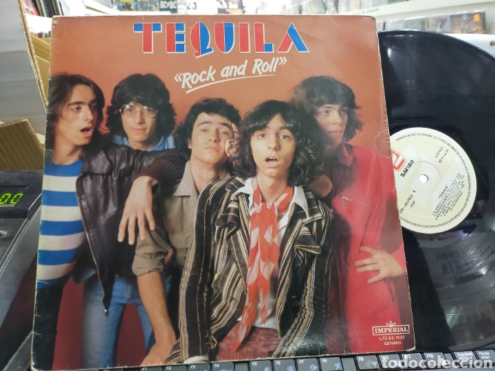 Disques de vinyle: Tequila LP rock and roll 1983