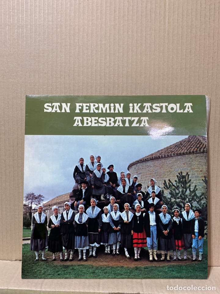Discos de vinilo: LP SAN FERMIN IKASTOLA ABESBATZA. - Foto 1