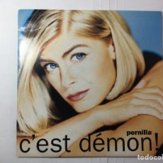 Discos de vinilo: PERNILLA - C'EST DEMON / IDEM. Lote 325112833