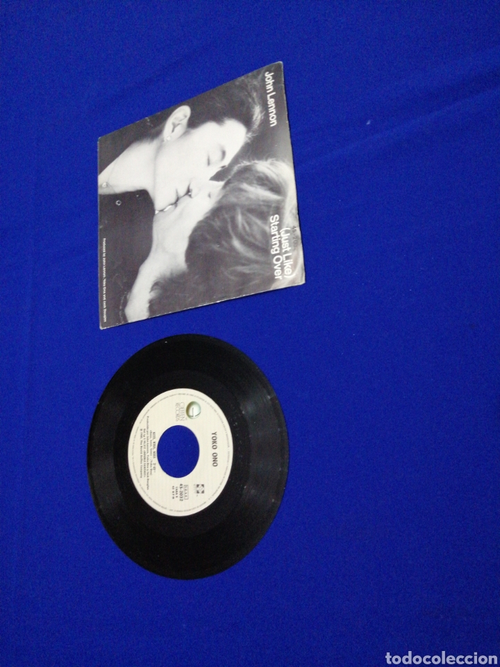 Discos de vinilo: JOHN LENNON (JUSST LIKE) STARTING OVER - Foto 3
