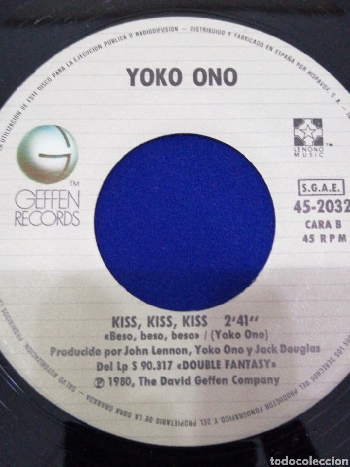 Discos de vinilo: JOHN LENNON (JUSST LIKE) STARTING OVER - Foto 4