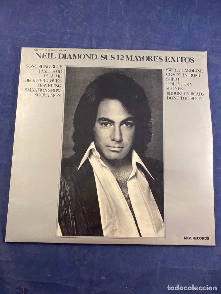 Discos de vinilo: NEIL DIAMOND SUS 12 MAYORES &Eacute;XITOS - Foto 1