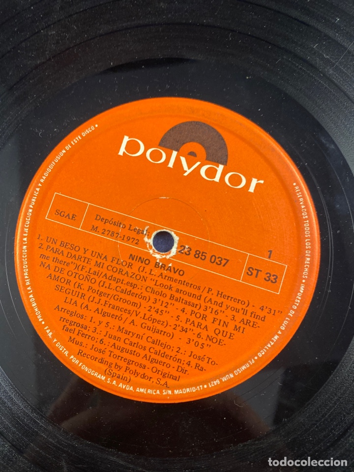 Discos de vinilo: NINO BRAVO - Foto 2