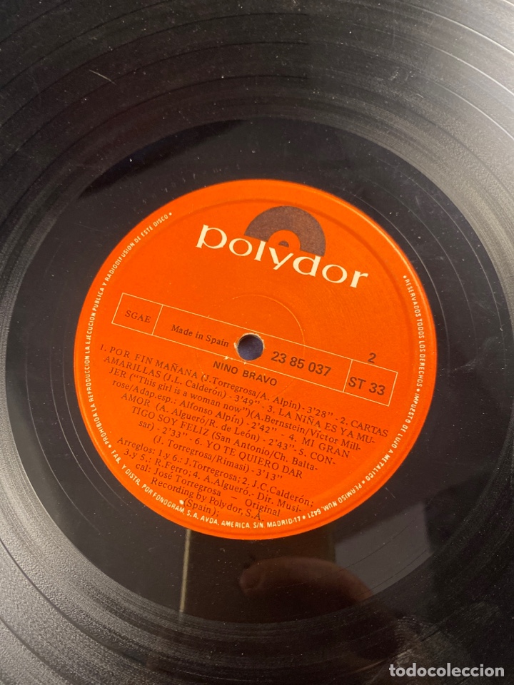 Discos de vinilo: NINO BRAVO - Foto 3