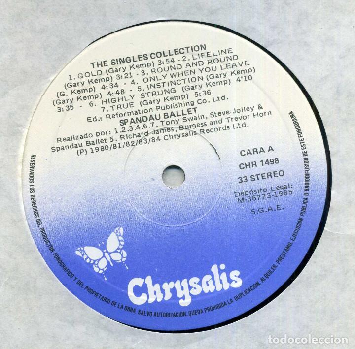 Discos de vinilo: SPANDAU BALLET - THE SINGLES COLLECTION - Foto 1