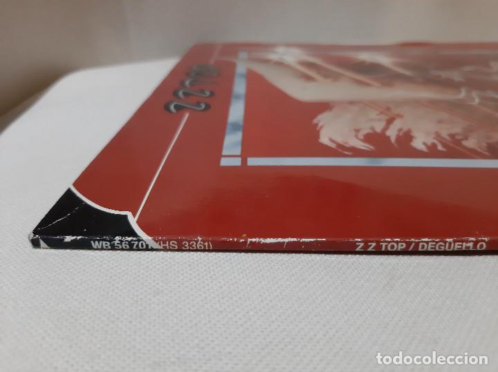 Discos de vinilo: ZZ TOP -DEG&Uuml;ELLO- LP DISCO VINILO - Foto 6