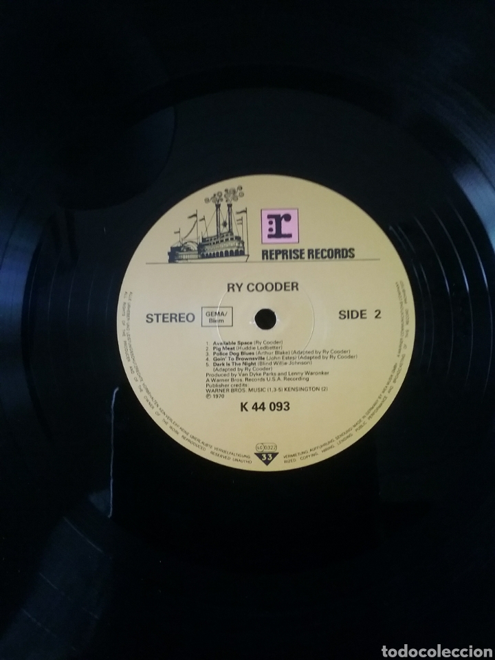 Discos de vinilo: RY COODER 1970 Reed. Germany - Foto 5