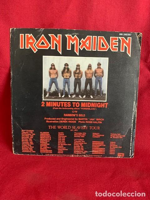 Discos de vinilo: IRON MAIDEN - 2 MINUTES TO MIDNIGHT - Foto 4