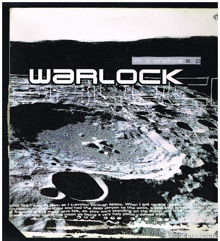 Discos de vinilo: WARLOCK - MOONSHINE E.P. - MAXI SINGLE 1999 - ED. ALEMANIA - Foto 1