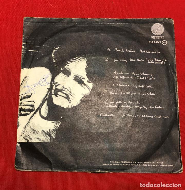 Discos de vinilo: SINGLE VINILO SOFT CELL, SOUL INSIDE, A&Ntilde;O 1983 - Foto 2