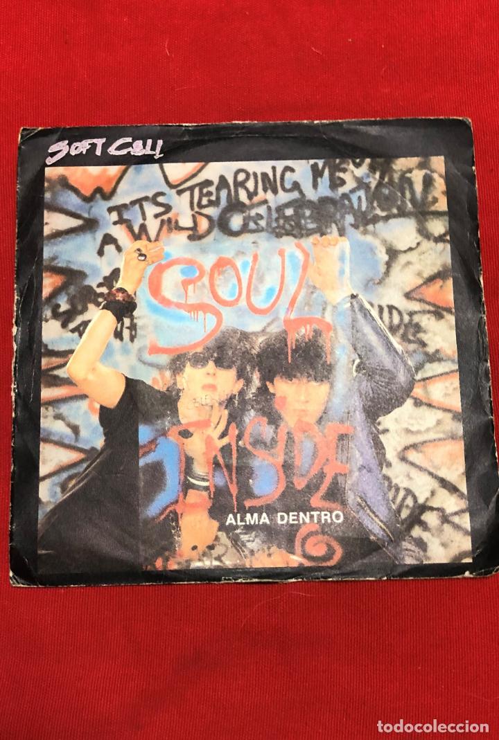 Discos de vinilo: SINGLE VINILO SOFT CELL, SOUL INSIDE, A&Ntilde;O 1983 - Foto 1